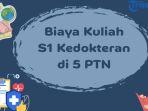Biaya Kuliah S1 Kedokteran di 5 PTN, Cek Besaran dari yang Termurah hingga Termahal