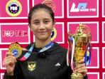 Bripka Aprilia Eka Putri Sabet Medali Emas di Ajang Uzbekistan Kickboxing World Cup 2025