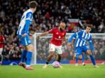 Hasil Manchester United vs Brighton: Setan Merah Menang 4-2, Misi Balas Dendam Tuntas