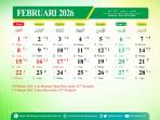Daftar Hari Libur Bulan Februari 2026, Lengkap dengan Cuti Bersamanya
