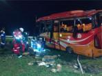 Penyebab Bus ALS Terbalik di Exit Toll Padang-Sicincin, 2 Atlet Karate Asal Medan Tewas