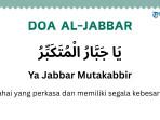 Doa Al-Jabbar Ya Jabbar, Penawar Sakit Hati agar Allah yang Menguatkan