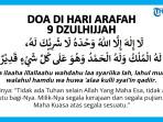Doa pada Hari Arafah Sesuai dengan Sunnah Rasulullah SAW, Amalan Mustajab Penuh Ampunan
