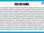 Doa Ibu Hamil agar Janin Sehat dan Bayi Lahir dengan Selamat
