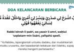 Doa Kelancaran Berbicara agar Tidak Gugup dan Percaya Diri