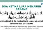Doa Ketika Lupa Menaruh Barang dan Kesulitan Menemukannya