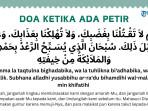 Doa Ketika Ada Petir Agar Selamat dari Segala Keburukannya