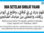 Doa setelah Sholat Fajar, Qobliyah Subuh 2 Rakaat yang Dianjurkan Rasulullah