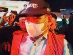 Tersangka Korupsi Eks Bupati Lampung Timur Dawam Rahardjo Tertunduk Lemas Digiring ke Rutan Way Hui
