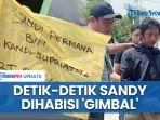 Video Detik-detik Aktor Sandy Permana Ditusuk Nanang Gimbal saat Masih di Atas Motor hingga Tewas