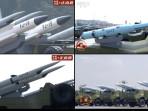 Rudal Hipersonik YJ-15, YJ-19, YJ-17, YJ-20 Dipamerkan di Parade Militer