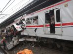 Kecepatan KA Argo Bromo Mencapai 110 Kilometer Per Jam saat Tabrak KRL di Bekasi Timur