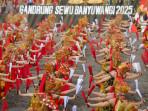 Gandrung Sewu Banyuwangi, 1.400 Penari Tampilkan Keindahan “Selendang Sang Gandrung” di Pantai Boom