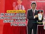 GO dan SMA Unggul Del Jalin Kerja Sama Dukung Siswa Lolos PTN 2026