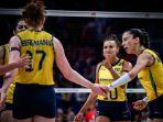 Rekap Hasil Semifinal Voli VNL 2025 Putri: Brasil Kalahkan Jepang, Tantang Italia di Final