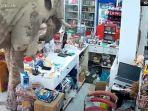 Lapar, Gajah Liar Acak-acak Toko Kelontong di Thailand, Tertangkap CCTV Curi Kerupuk dan Sandwich