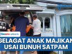 Video Gelagat Anak Majikan usai Bunuh Satpam di Rumah Mewah Bogor, Minta ART Pulang Kampung