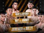 Duel Billy Pasulatan vs Jeremia Siregar di One Pride MMA 85: Perang Mental Dua Petarung