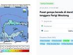 Analisis BMKG soal Gempa M 6,1 di Parigi Moutong Sulteng 28 Januari 2025, Tidak Berpotensi Tsunami