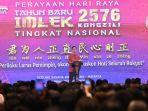Hadiri Perayaan Imlek di TMII, Wapres Tekankan Pentingnya Persatuan Hadapi Ketidakpastian Ekonomi