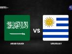 Rebound Penentu Nasib, Arab Saudi dan Uruguay Berbagi Gol 1-1 di Grup H