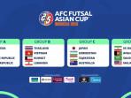 Hasil Drawing Piala Asia Futsal 2026: Timnas Indonesia Tuan Rumah, Hadapi Irak dan Korea Selatan