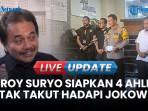 Drama Roy Suryo, Rismon Sianipar & Dokter Tifa Walkout Saat Audiensi dengan Tim Reformasi Polri
