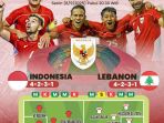 Daftar Lokasi Nobar Timnas Indonesia vs Lebanon: Bandung, Bogor, Depok, Jakarta, Solo dan Yogya