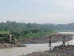 Jembatan Srandakan Lama di Bantul Ambrol, Diduga Akibat Terkikis Aliran Sungai