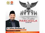 Johan Rosihan: Hari Kesaktian Pancasila Momentum Refleksi Semangat Juang