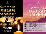 Jadwal Misa Malam Paskah dan Hari Raya Paskah 2025 di Gereja Katedral Jakarta
