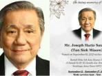 Profil Joseph Harjo Sutanto, Pendiri Wings Group dan Miliarder Tertua Indonesia yang Tutup Usia