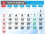 Kalender November 2025, Cek Daftar Tanggal Merah dan Hari Besar Nasional-Internasional