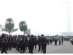 Situasi Terkini Kawasan Monas dan Bundaran HI Jakarta Jelang Demo Kenaikan BBM