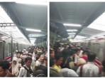 KRL Mati Listrik di Tengah Hujan Petir, Penumpang Berhamburan Lompat dari Jendela