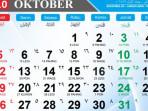 Apakah Ada Hari Libur Nasional di Bulan Oktober 2025?