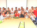 Karyawan-Tribun-Kaltim-Potong-Tumpeng-HUT-Jakob-Oetama.jpg