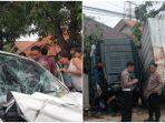 Kecelakaan Maut di Pantura Indramayu, Truk Tabrak Mobil Avanza hingga Remuk, 1 Orang Tewas