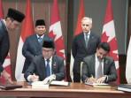 Indonesia dan Kanada Tanda Tangani ICA-CEPA, Awali Babak Baru Perdagangan dengan Amerika Utara