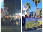 Demo Tolak Kenaikan Harga Pertamax, Mahasiswa Turun ke Jalan di Jakarta dan Kendari