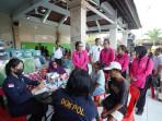 Ketua Umum Bhayangkari Salurkan Bantuan dan Beri Semangat Korban Banjir Bali