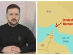 Perang Rusia-Ukraina Hari Ke-1515: Zelensky Bidik Selat Hormuz, Tawarkan Pengalaman Perang Laut