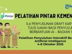 Kunci Jawaban 3.6 Penyusunan Draft Karya Tulis Ilmiah bagi Penyuluh berbantuan AI PINTAR Kemenag