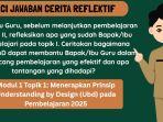 Kunci Jawaban Cerita Reflektif Modul 1 Topik 1 PPG 2025: Ceritakan Bagaimana Prinsip UbD