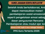 Kunci Jawaban Cerita Reflektif Modul 2 PSE PPG 2025: Setelah Berkolaborasi, Anda Dapat Memasukkan