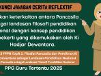 Kunci Jawaban Cerita Reflektif Modul 3 PPG 2025: Temukan Keterkaitan antara Pancasila dengan Konsep
