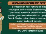 Kunci Jawaban Cerita Reflektif Modul 3 PPG 2025: Tuliskan Alasan Mengapa Perlu Ada Kode Etik Profesi