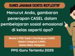 Kunci Jawaban Cerita Reflektif PPG 2025: Menurut Anda, Gambaran Penerapan CASEL dalam PSE di Kelas