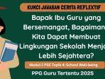 Kunci Jawaban Cerita Reflektif Modul 2 PPG: Bagaimana Membuat Lingkungan Sekolah Lebih Sejahtera?