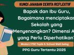 Kunci Jawaban Cerita Reflektif Modul 2 PPG 2025: Bagaimana Menciptakan Sekolah yang Menyenangkan?